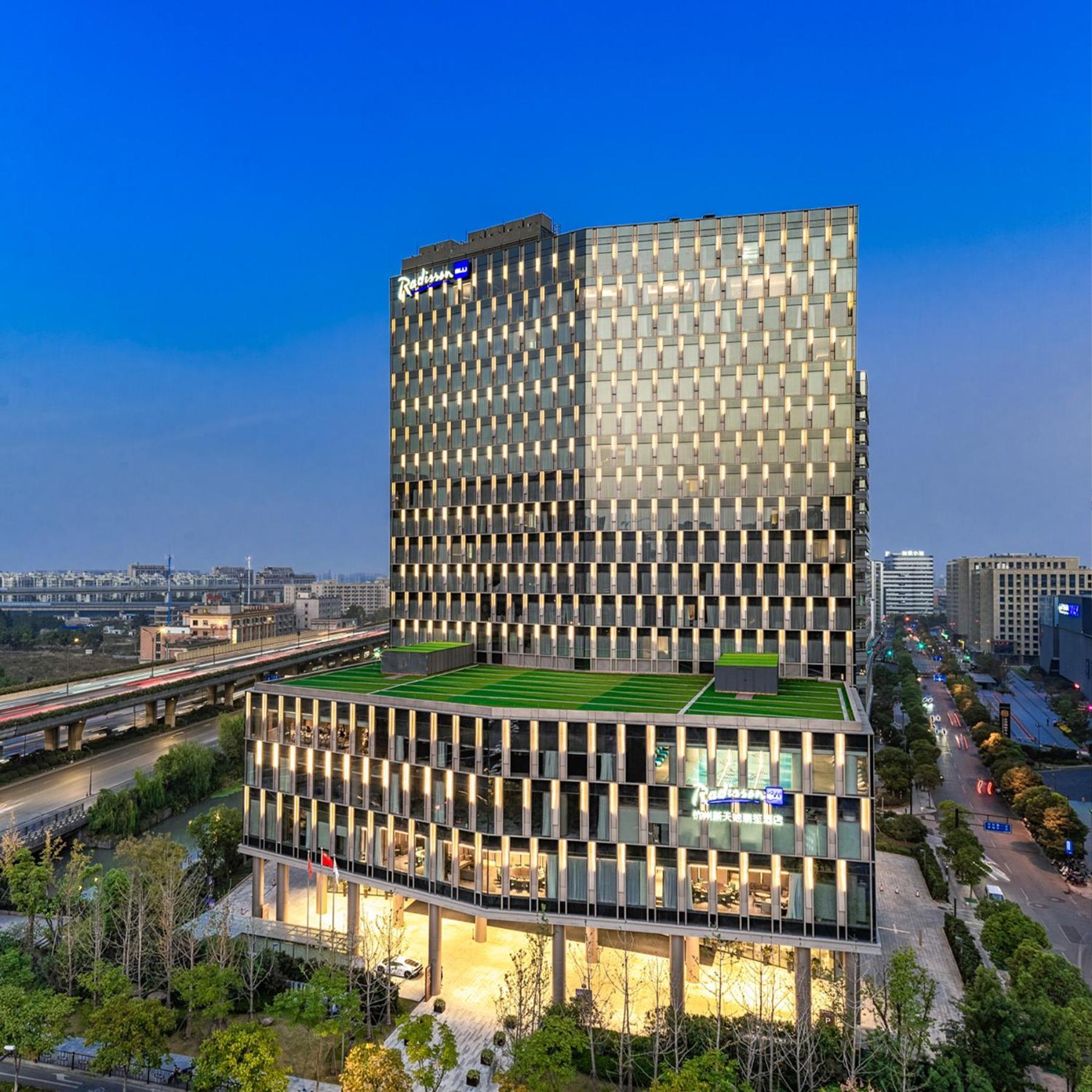 Radisson Blu Hangzhou Xintiandi Exteriér fotografie